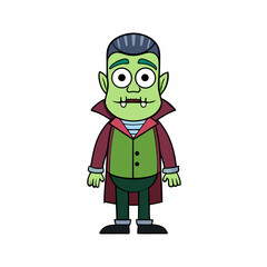 cartoon zombie