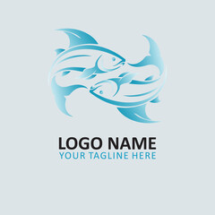 example logo for business, company logo. Brand identity