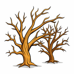 tree silhouette vector