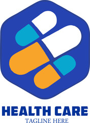 Hospital Medicine Pharmacy Logo Icon Design symbol vector illustration