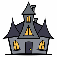 halloween pumpkin house