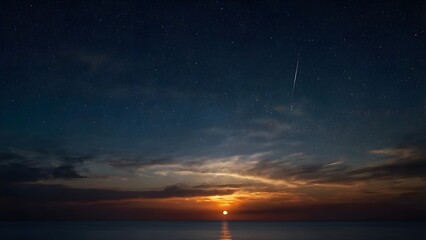 night sky with stars