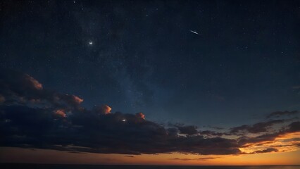 night sky with stars