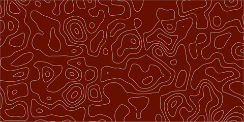 Seamless abstract terrain background with smooth contours

