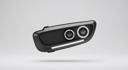 Fototapeta premium Sleek Modern Car Headlight Design Futuristic Automotive Lighting Technology