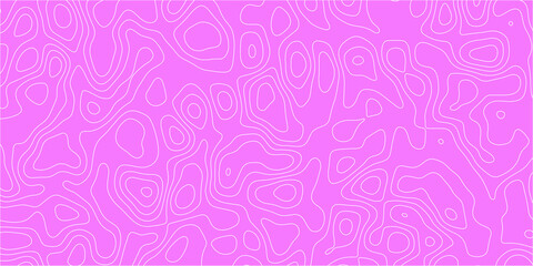 Elevation contour line texture with abstract repetition

