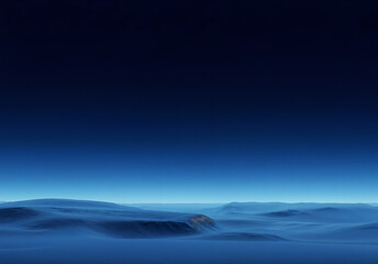 gradient horizon dark night sky . Generative AI