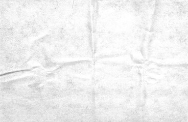 Creased paper texture overlay effect, png wrinkled paper surface