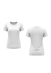 Fototapeta premium Clean Canvas: Front & Back