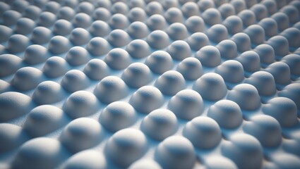 Obraz premium Grey cardstock with embossed polka dot pattern and 3D textured effect