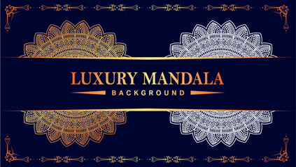 Ornamental Geometric luxury mandala pattern vector design