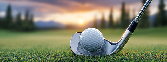 golf illustration, AI generated