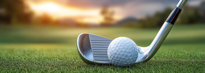 golf illustration, AI generated