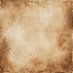 Obraz premium Antique, mottled, tan paper texture with subtle watercolor stains