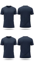 Navy Canvas: Front & Back