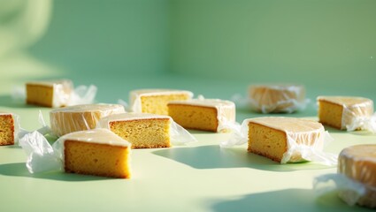 Plastic-wrapped mini cakes promote wastefulness and are detrimental to ecological sustainability