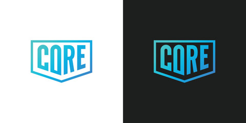 Wordmark Core Logo Design