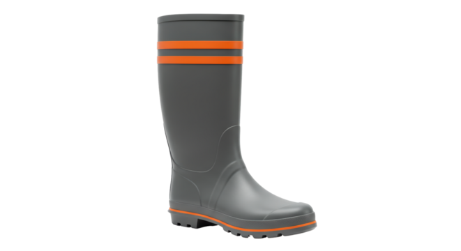 Isolated Rubber Boot