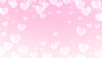 ハートの背景イラスト