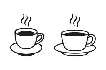 coffee cup icon vector illustration
