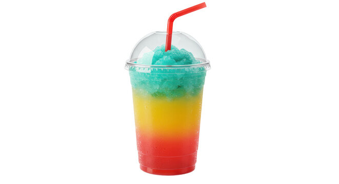 Isolated Slush Drink