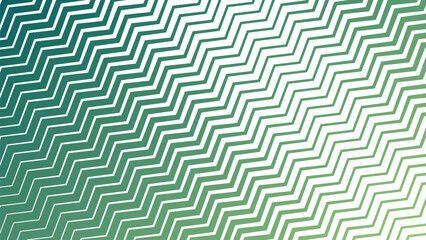 Green Zigzag Stripes Line Pattern Background for Fresh and Energetic Designs