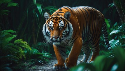 Bengal tiger: the most powerful wild feline species