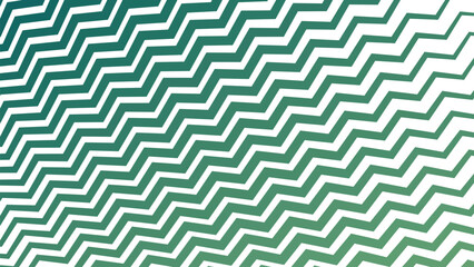 Green Zigzag Stripes Line Pattern Background for Fresh and Energetic Designs
