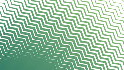 Green Zigzag Stripes Line Pattern Background for Fresh and Energetic Designs
