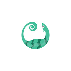 Cameleon logo design template
