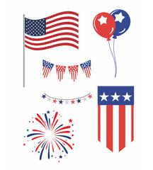 Celebration 4th of july Independence Day USA
