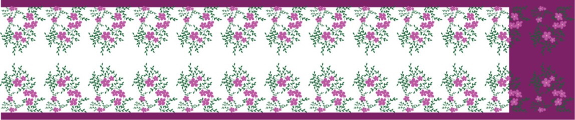 saree design illustration