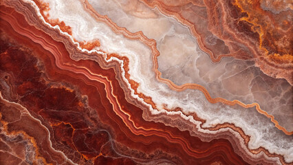Luxurious Burgundy and Orange Onyx Surface - High Quality Texture