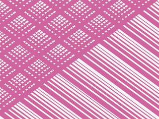 Pink and white striped seamless pattern vector illustration for wallpaper, fabric, and decoration
