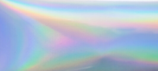 Holographic rainbow foil iridescent texture abstract hologram background