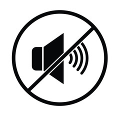 Speaker Sound Set Icon Illustration