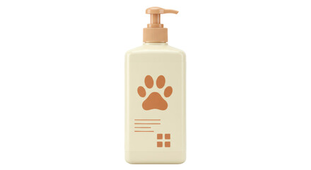 Isolated Pet Shampoo