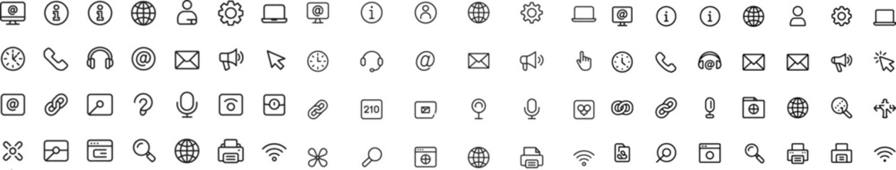 Contact Icons
