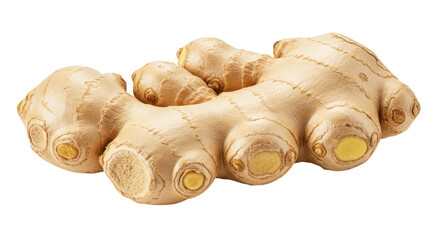 Isolated Ginger Root