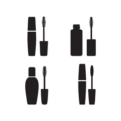 Mascaras Silhouettes Icon Set