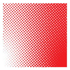 Red and white polka dots seamless vintage pattern texture