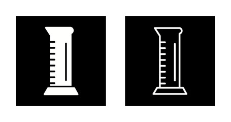 Graduated Cylinder Vector Icon