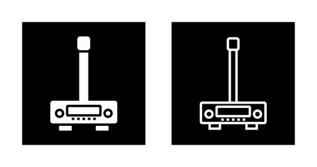 Bluetooth FM Transmitter Vector Icon