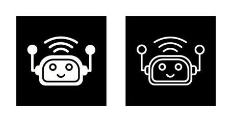 Robot Assistant Vector Icon