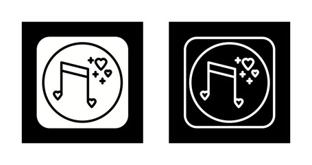 Love Music Box Vector Icon