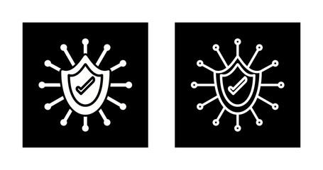 Obraz premium Cyber Risk Vector Icon