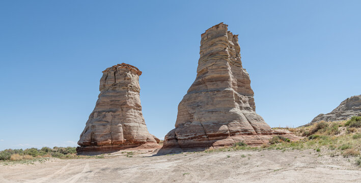 Elephant Feet rock formation, Apache County, Arizona, United States