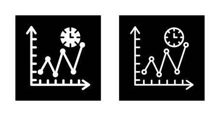 Time Series Analysis Vector Icon