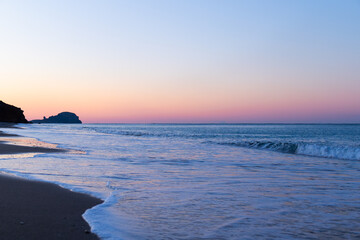 Obraz premium sunrise on the beach