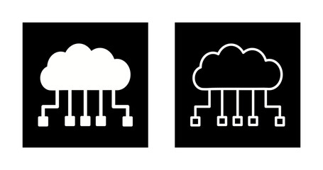 Cloud Computing Vector Icon